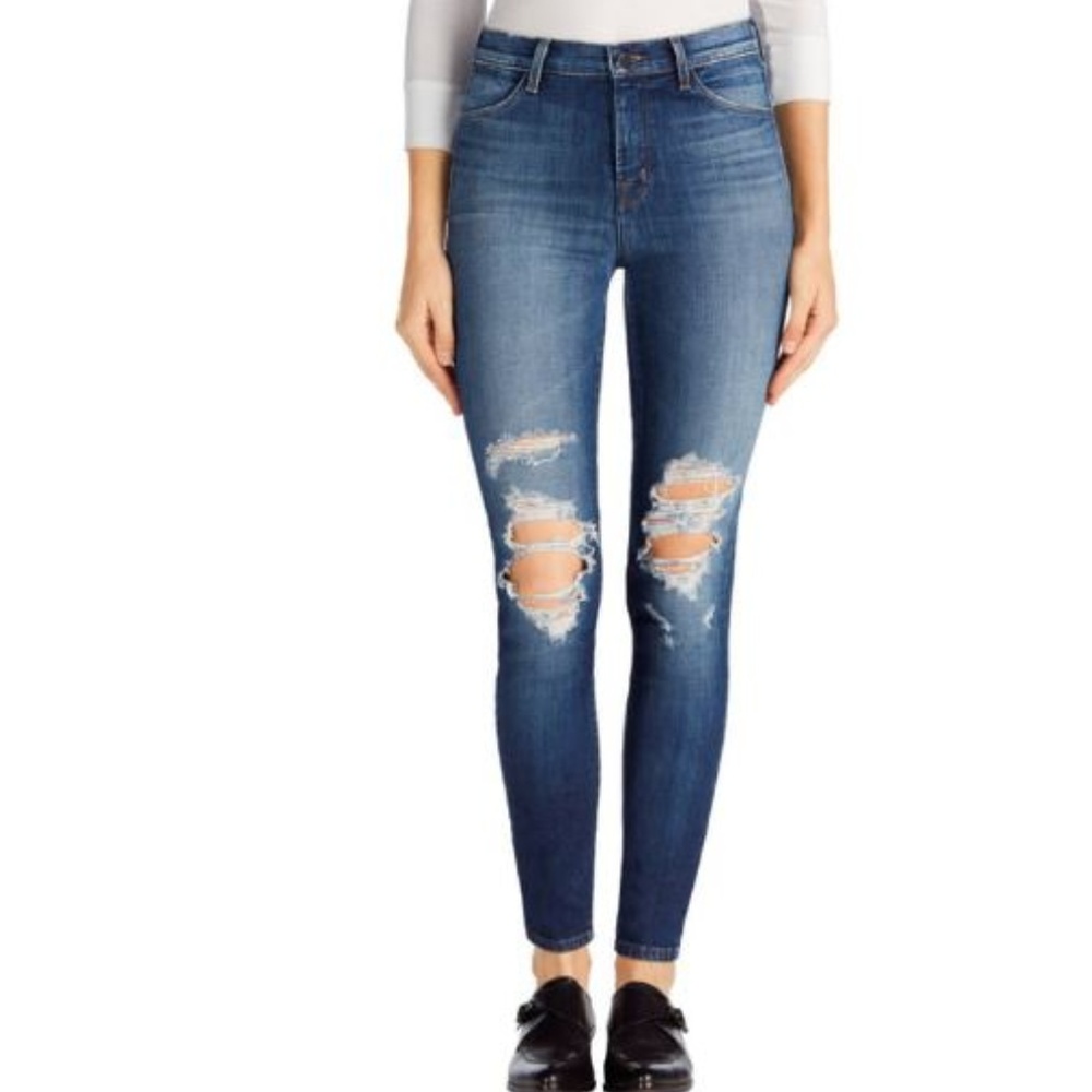 J Brand Maria High Waist Skinny Jeans 29